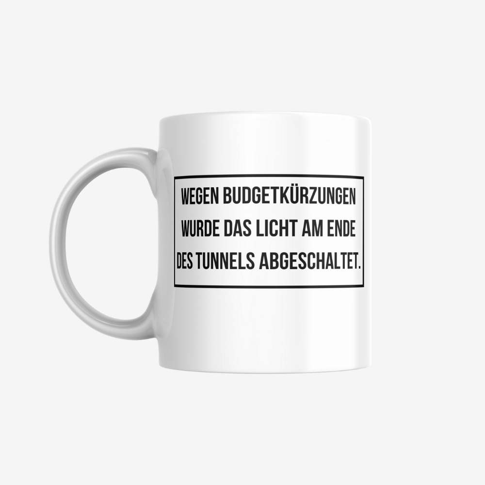 Hoffnungstasse – sarkastische Kaffeetasse als Geschenk