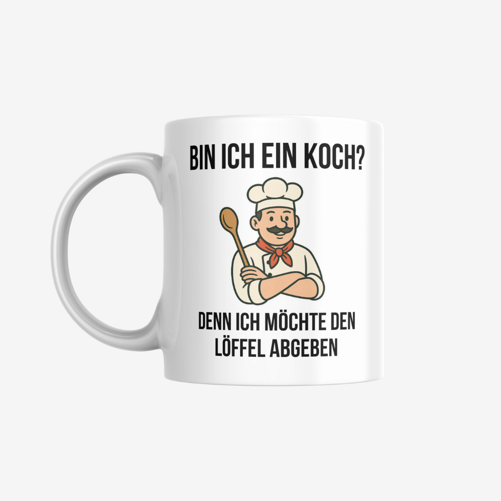 Koch Tasse – sarkastische Kaffeetasse als Geschenk