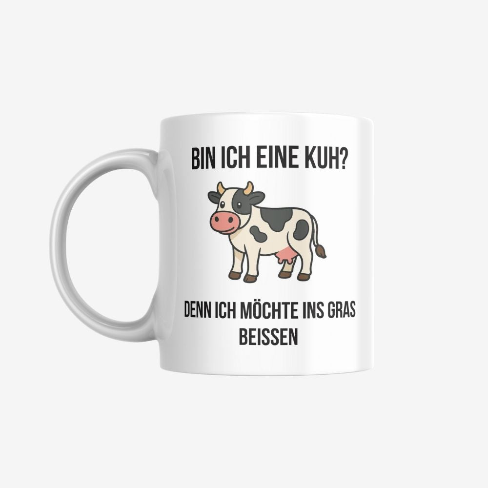 Grasbeißer Tasse – sarkastische Kaffeetasse als Geschenk