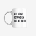 Bald-Feierabend Tasse – sarkastische Kaffeetasse als Geschenk