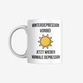 Sommertasse – sarkastische Kaffeetasse als Geschenk