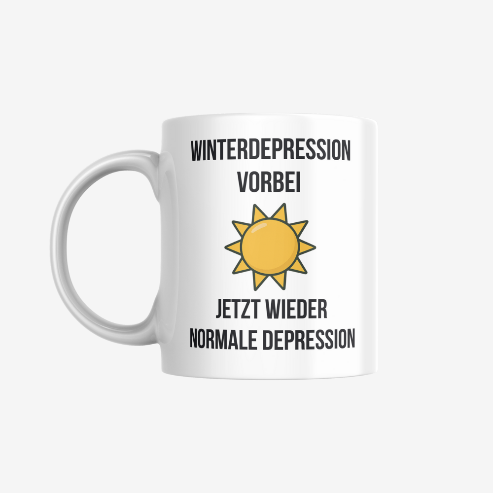 Sommertasse – sarkastische Kaffeetasse als Geschenk